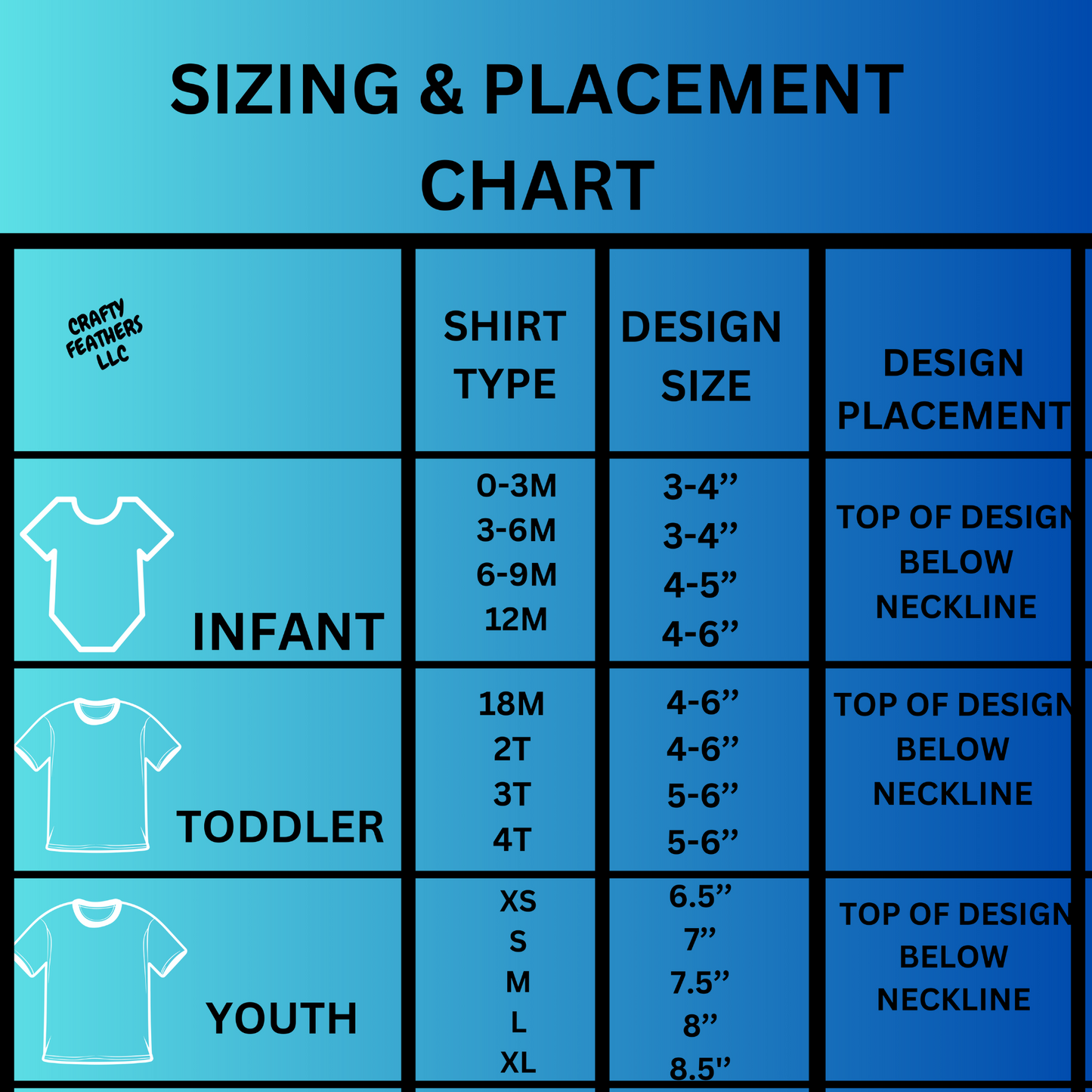 Sizing Chart