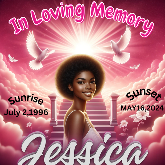 Editable Memorial Image